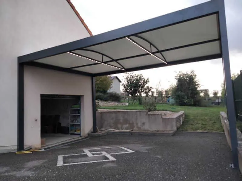 Carport installé à Vandières (54)