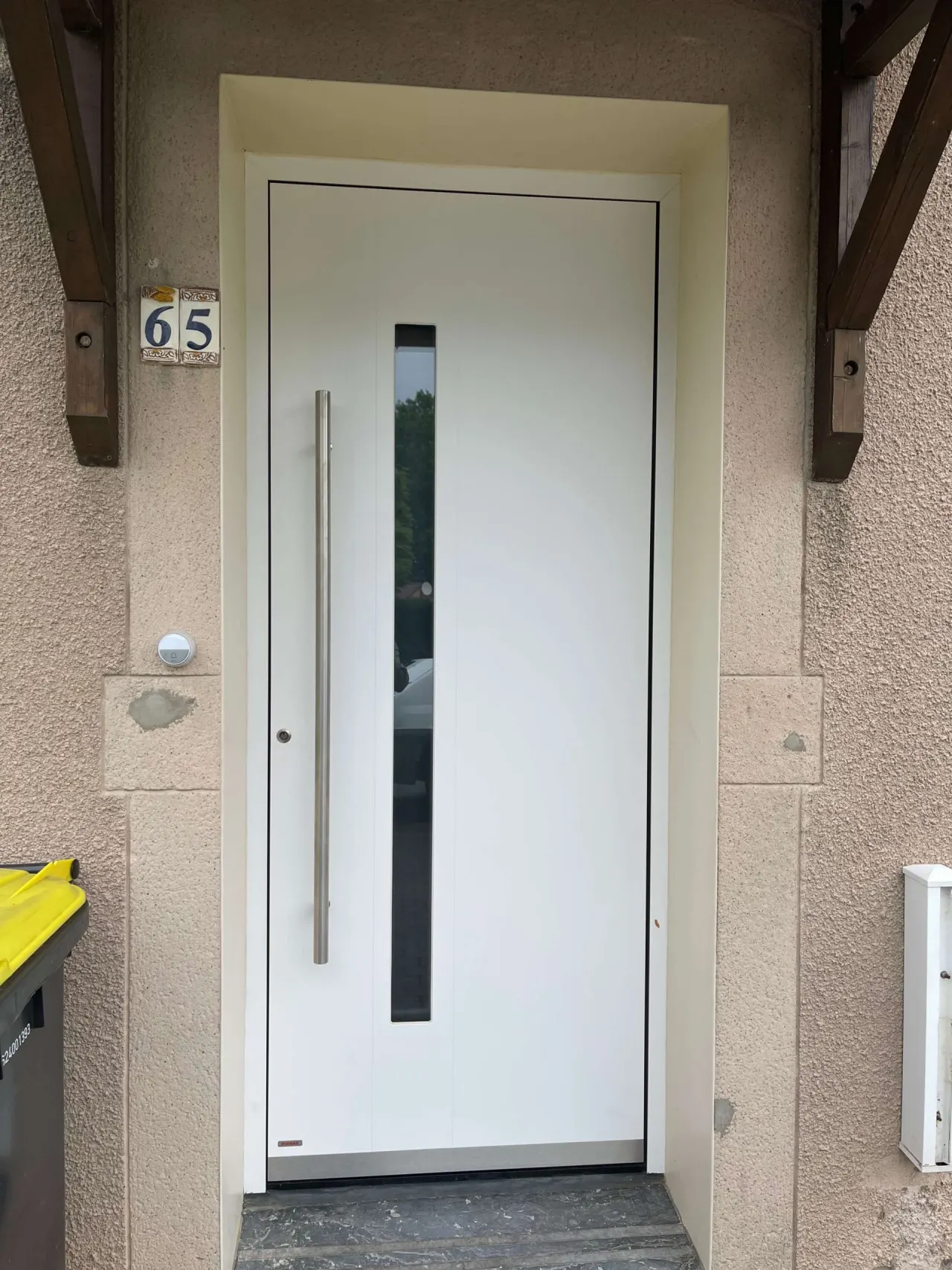 Porte d’entrée installée à Marly (57)