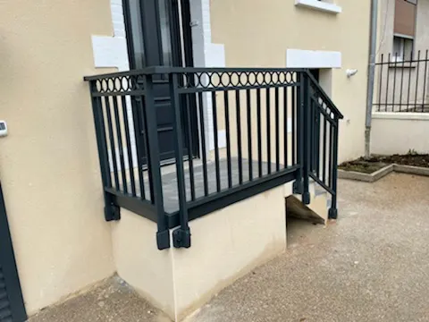 Garde-corps installé à Lunéville (54)