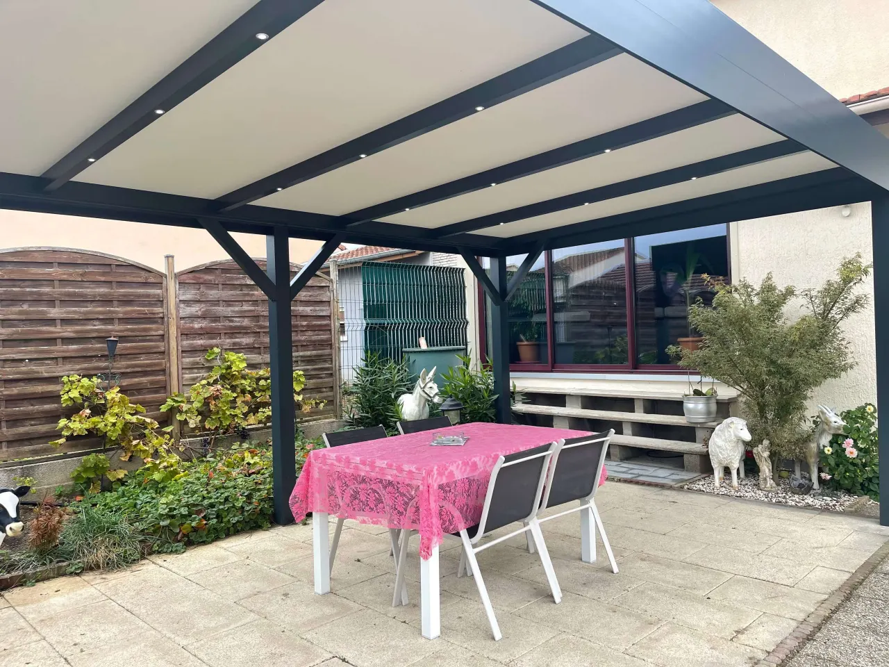 Pergola fixe installée à Marbache (54)