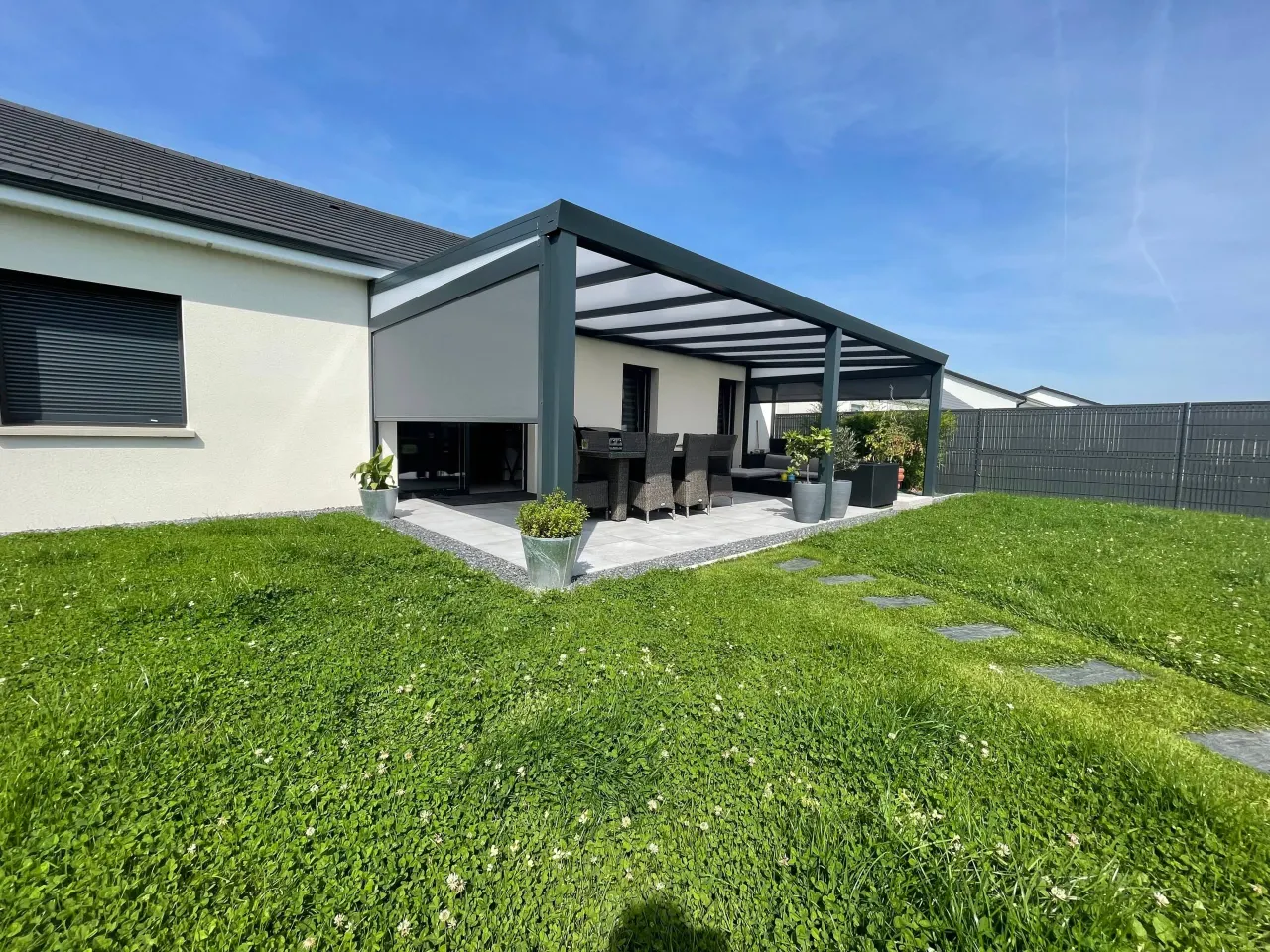 Pergola fixe installée à Atton (54)