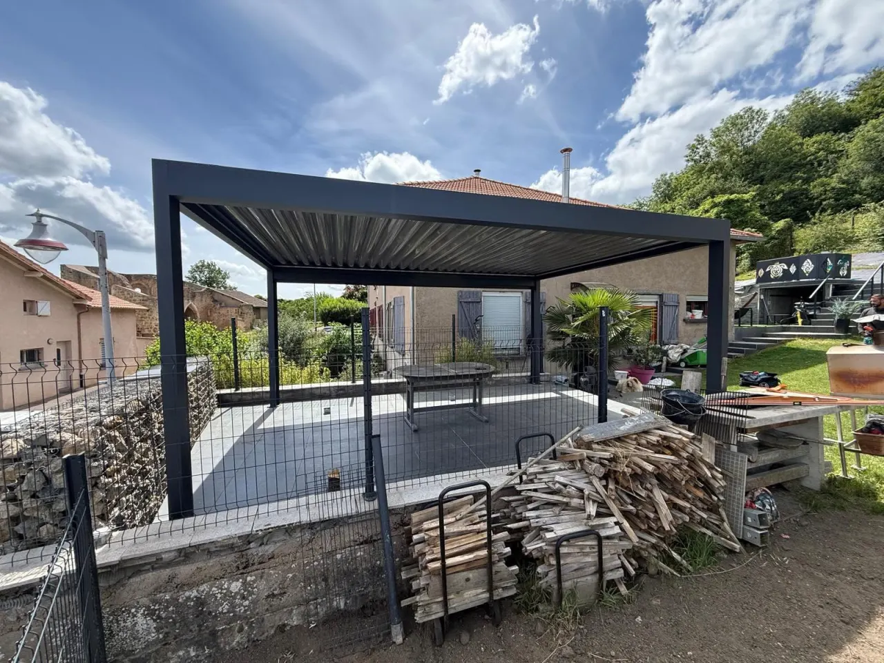 Pergola bioclimatique indépendante à Pont-à-Mousson — vue 3