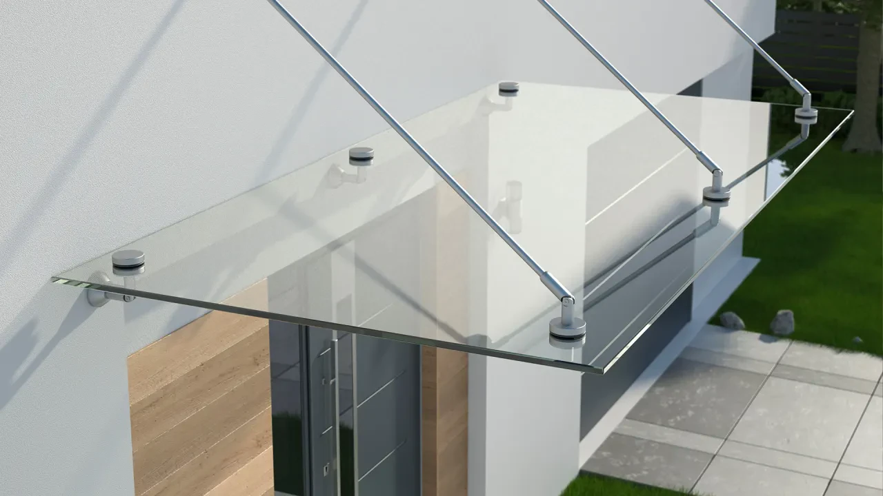 Marquise de porte — Concept Home & Vérandas